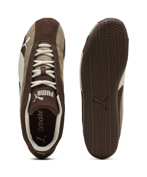 PUMA（プーマ）の「PUMA（プーマ）SPEEDCATPLUS QUILT スニーカー（スニーカー・レディース・ブラウン系/ブラック・80/70/60）」の5枚目の写真
