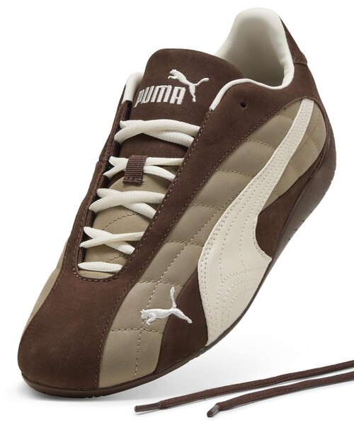 PUMA（プーマ）の「PUMA（プーマ）SPEEDCATPLUS QUILT スニーカー（スニーカー・レディース・ブラウン系/ブラック・80/70/60）」の7枚目の写真