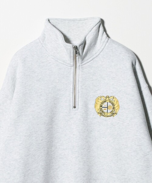 ASTRAET（アストラット）の「＜BLUESCENTRIC＞GRIZZLIES ハーフジッププルオーバー（スウェット・レディース・ライトグレー/その他9・M）」の13枚目の写真