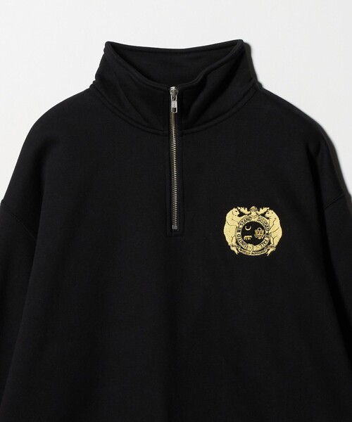 ASTRAET（アストラット）の「＜BLUESCENTRIC＞GRIZZLIES ハーフジッププルオーバー（スウェット・レディース・ライトグレー/その他9・M）」の10枚目の写真