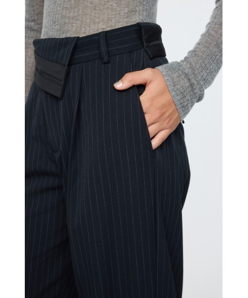 MOUSSY(マウジー)の「TURN OVER BELT トラウザー(スラックス・レディース・ベージュ/ブラック系その他・2/1)」の21枚目の写真