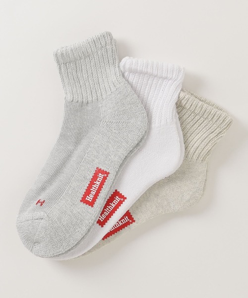Healthknit（ヘルスニット）の「Healthknit ヘルスニット 底パイル仕様 3足セットソックス（ソックス/靴下・メンズ・グレー系その他/その他/ブラウン系その他/グレー系その他2/その他2/その他1/ホワイト系その他2/その他4/ホワイト系その他/グレー系その他3/その他3・25-27CM）」の11枚目の写真