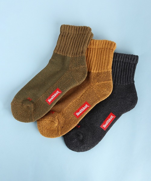 Healthknit（ヘルスニット）の「Healthknit ヘルスニット 底パイル仕様 3足セットソックス（ソックス/靴下・メンズ・グレー系その他/その他/ブラウン系その他/グレー系その他2/その他2/その他1/ホワイト系その他2/その他4/ホワイト系その他/グレー系その他3/その他3・25-27CM）」の16枚目の写真