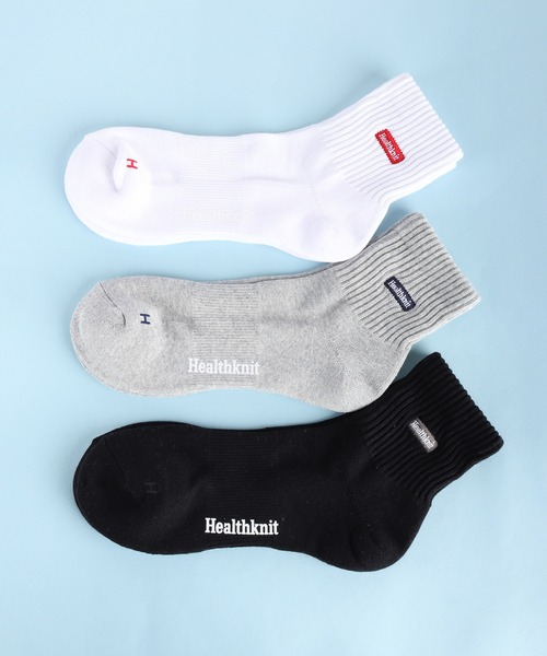 Healthknit（ヘルスニット）の「Healthknit ヘルスニット 底パイル仕様 3足セットソックス（ソックス/靴下・メンズ・グレー系その他/その他/ブラウン系その他/グレー系その他2/その他2/その他1/ホワイト系その他2/その他4/ホワイト系その他/グレー系その他3/その他3・25-27CM）」の21枚目の写真