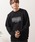 1111clothing�i�����t�H�[�N���[�W���O�j�́uCVC���� ���S�h�J �X�E�F�b�g�V���c / CVC Fleece Logo Embroidered Sweatshirt�i�X�E�F�b�g�j�v�b�u���b�N
