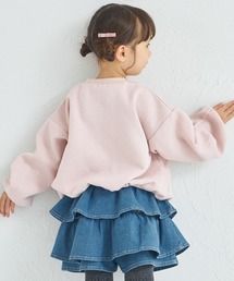 pairmanon(ペアマノン)の【ぬくふわ】裏起毛 ボリュームタック ガールズトレーナー(スウェット)