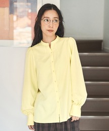 and myera パフスリーブブラウス