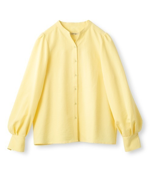 and myera(アンド マイラ)の「and myera パフスリーブブラウス(シャツ/ブラウス・レディース・イエロー・L/M/LL/S)」の7枚目の写真