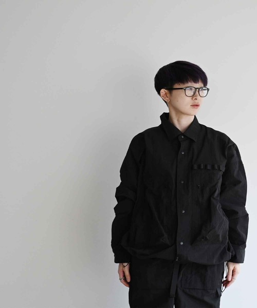 NOIR(ノワール)の「Connect Shirts(シャツ/ブラウス・メンズ・ブラック・L/M)」の3枚目の写真