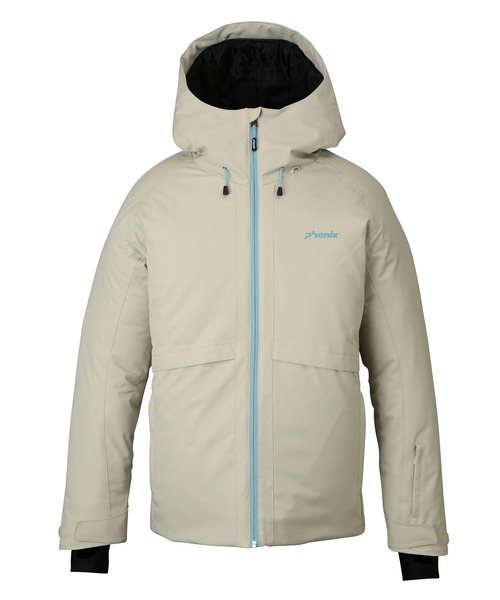 phenix(フェニックス)の「phenix(フェニックス)Color Zipper Jacket カラー ジッパージャケット スキーウェア(保温性/耐水性)(その他アウター・メンズ・ベージュ/キャメル/ブルー/ブラック・M/L/XL)」の2枚目の写真