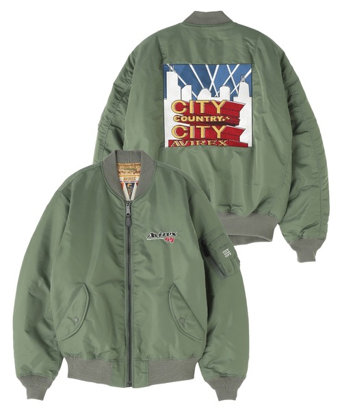 AVIREX × CITY COUNTRY CITY》SIGNATURE MA-1 / シグネチャー エム