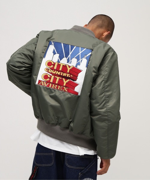 AVIREX × CITY COUNTRY CITY》SIGNATURE MA-1 / シグネチャー エム