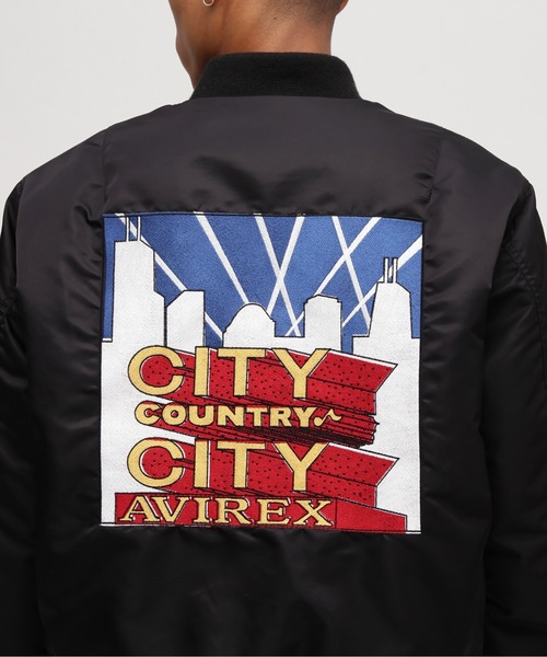 AVIREX × CITY COUNTRY CITY》SIGNATURE MA-1 / シグネチャー エム