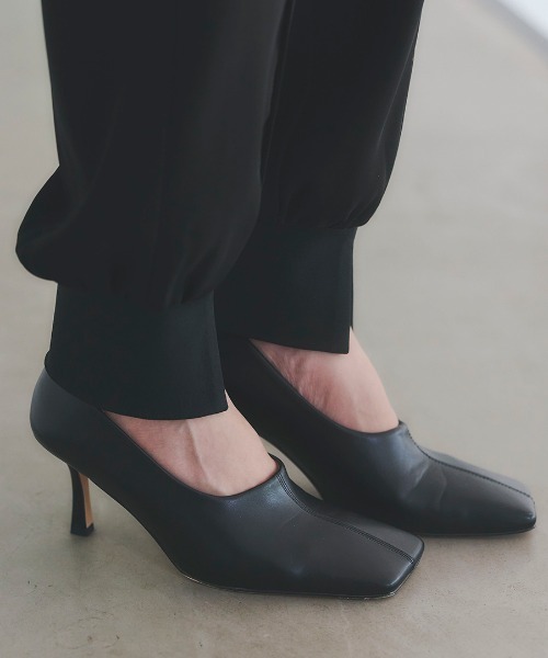 anuans（アニュアンス）の「スクエアトゥパンプス（パンプス・レディース・ブラウン/ブラック/イエロー系その他・SMALL/MEDIUM/LARGE）」の5枚目の写真