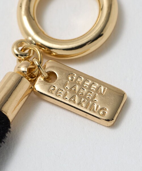 green label relaxing（グリーンレーベルリラクシング）の「起毛コード＆バー ネックレス（ネックレス・レディース・シルバー/ゴールド・FREE）」の9枚目の写真