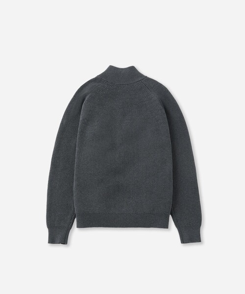 Saturdays NYC（サタデーズ ニューヨークシティ ）の「Henderson Zip Thru Knit（ニット/セーター・メンズ・ブルー/グレー・XL/M/L）」の7枚目の写真