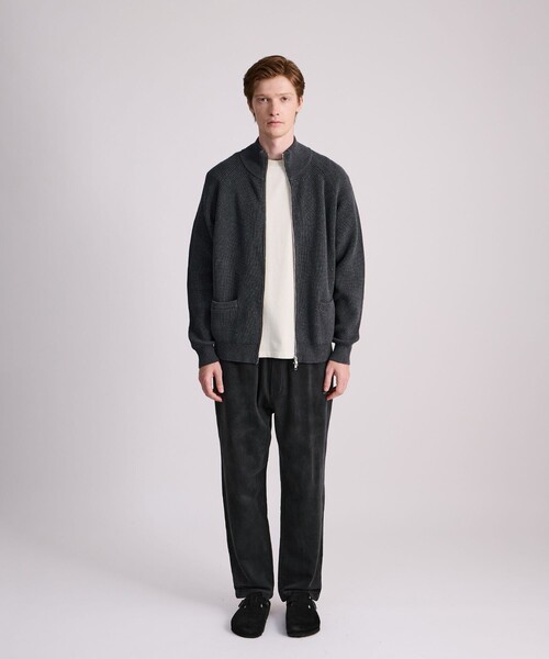 Saturdays NYC（サタデーズ ニューヨークシティ ）の「Henderson Zip Thru Knit（ニット/セーター・メンズ・ブルー/グレー・XL/M/L）」の13枚目の写真