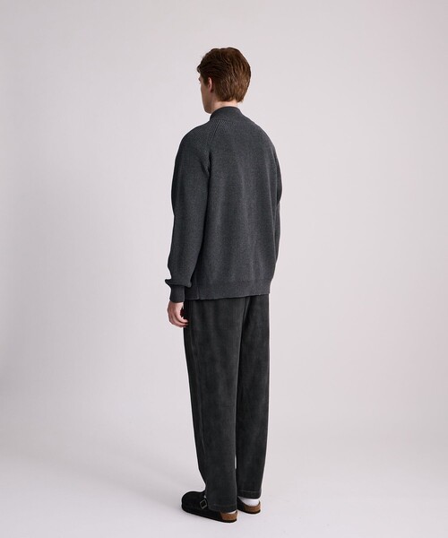Saturdays NYC（サタデーズ ニューヨークシティ ）の「Henderson Zip Thru Knit（ニット/セーター・メンズ・ブルー/グレー・XL/M/L）」の15枚目の写真