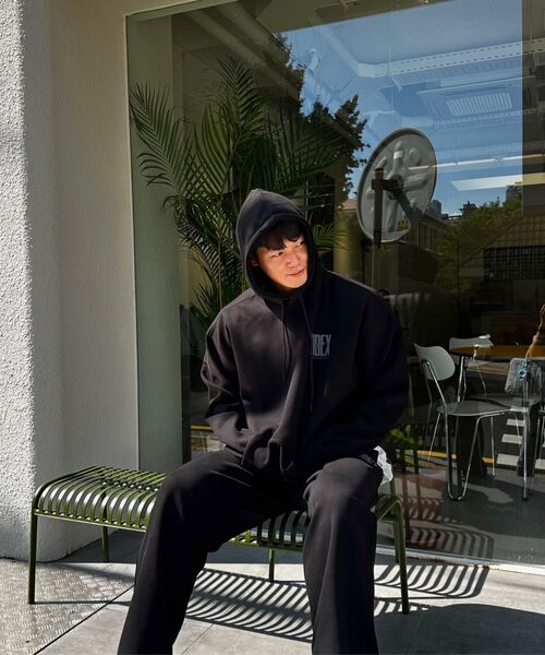 HDEX（エイチデックス）の「クラックプリンテッドスウェットパンツ（ブラック）（スウェットパンツ・メンズ・ブラック・MEDIUM/LARGE/X-LARGE/XX-LARGE）」の3枚目の写真