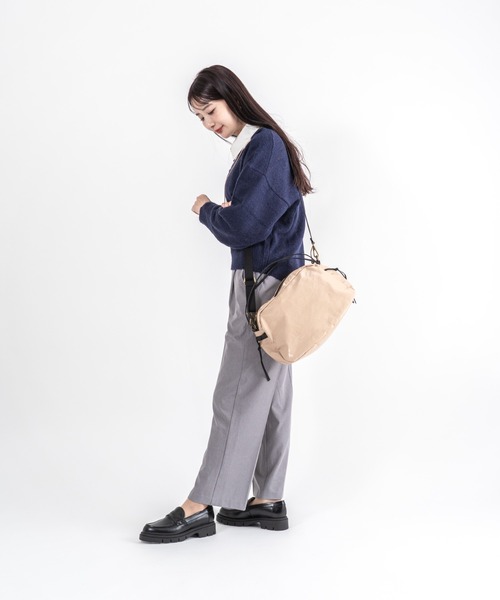 Jack Gomme（ジャックゴム）の「【JACK GOMME】ショルダーバッグ　LEBOWL Sac bowling（ショルダーバッグ・レディース・ブラック/アッシュブラウン・FREE）」の19枚目の写真