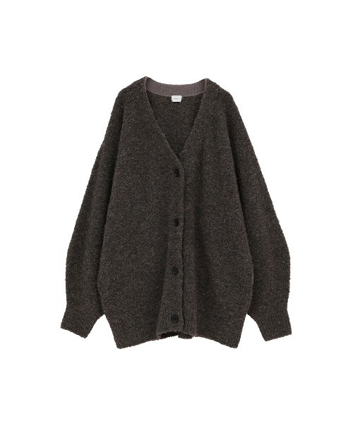 セール】MIX BOUCLE KNIT CARDIGAN（カーディガン/ボレロ）｜MANOF