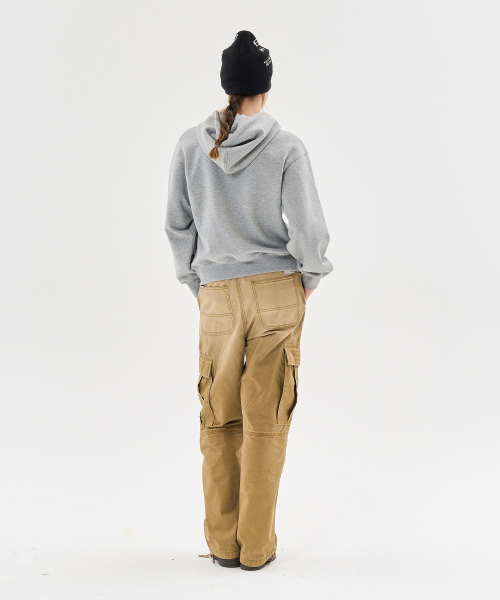 AECA（エイカ）の「VINTAGE WASHING CARGO WIDE PANTS-BROWN（その他パンツ・レディース・その他・SMALL/MEDIUM/LARGE）」の7枚目の写真