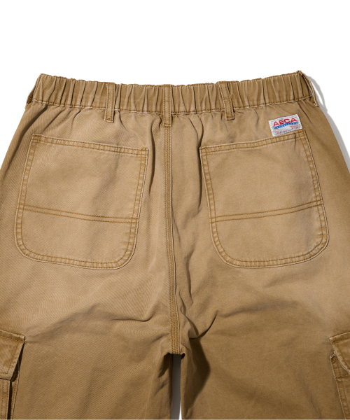 AECA（エイカ）の「VINTAGE WASHING CARGO WIDE PANTS-BROWN（その他パンツ・レディース・その他・SMALL/MEDIUM/LARGE）」の13枚目の写真