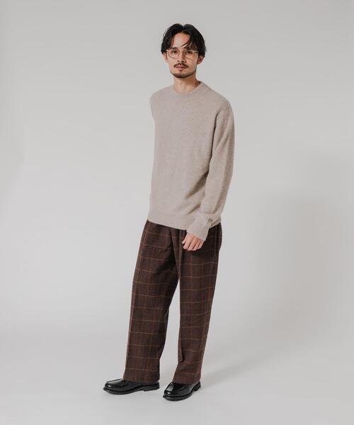URBAN RESEARCH（アーバンリサーチ）の「new basic　DRY WOOL SLACKS PANTS（その他パンツ・メンズ・チェック/ネイビー・LARGE/MEDIUM/X-LARGE）」の20枚目の写真