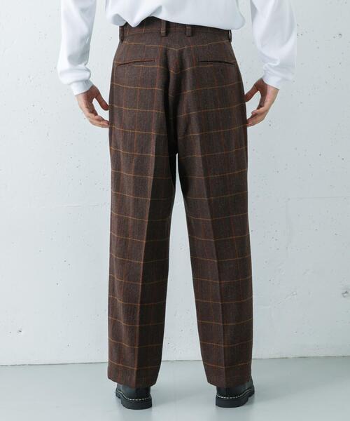 URBAN RESEARCH(アーバンリサーチ)の「new basic DRY WOOL SLACKS PANTS(その他パンツ・メンズ・チェック/ネイビー・LARGE/MEDIUM/X-LARGE)」の5枚目の写真
