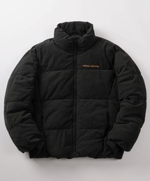 mihns closet（ミンズクローゼット）の「【76】【mihns closet/ミンズクローゼット】ワンポイントロゴ刺繍 コーデュロイ ボリューム ファイバー ダウンジャケット（ダウンジャケット/コート）」