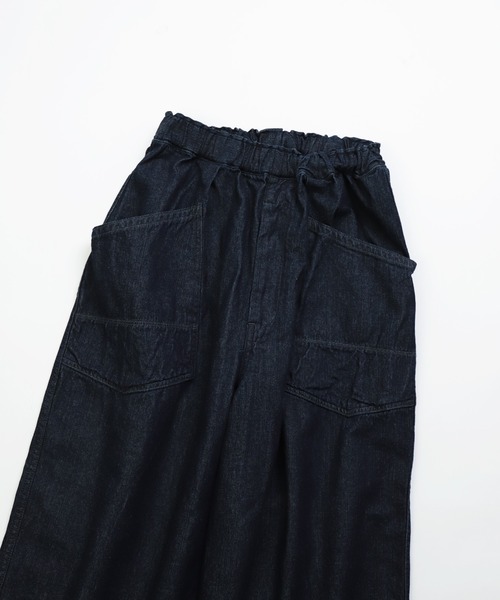 Brocante（ブロカント）の「[Brocante / ブロカント] ムラ糸10ozデニム デフォルメエペパンツ（デニムパンツ・レディース・ワンウォッシュ・2）」の16枚目の写真