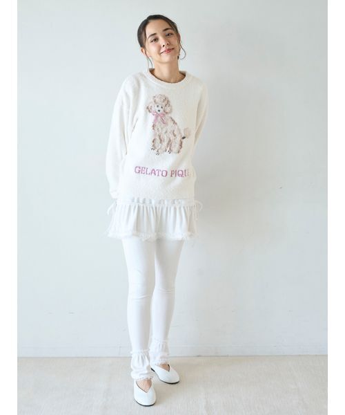 セール】プードルジャガードプルオーバー（ルームウェア/パジャマ