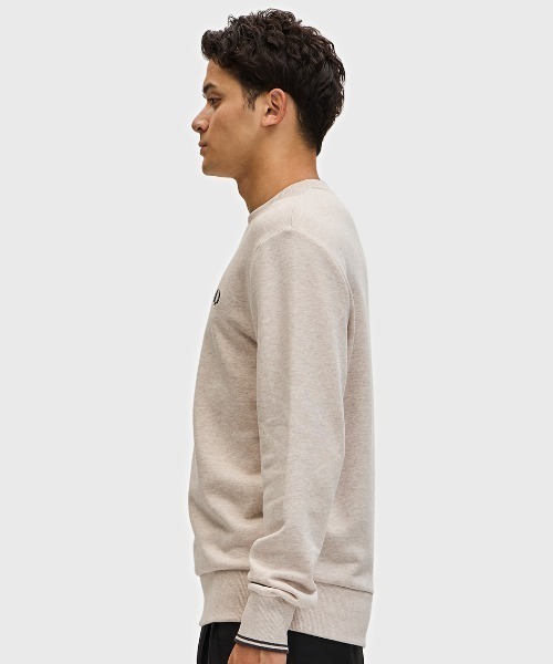 FRED PERRY(フレッドペリー)の「ZOZO限定ギフトセット/フレッドペリースウェット&ソックスセット(スウェット・メンズ・ベージュ/ブラック・S/M/L/XL)」の17枚目の写真