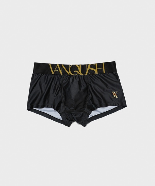 VANQUISH（ヴァンキッシュ）の「VANQUISH / ヴァンキッシュ VA モノグラムロゴ アンダーウェア（ボクサーパンツ・メンズ・ブルー/ブラック/ホワイト・M）」の2枚目の写真