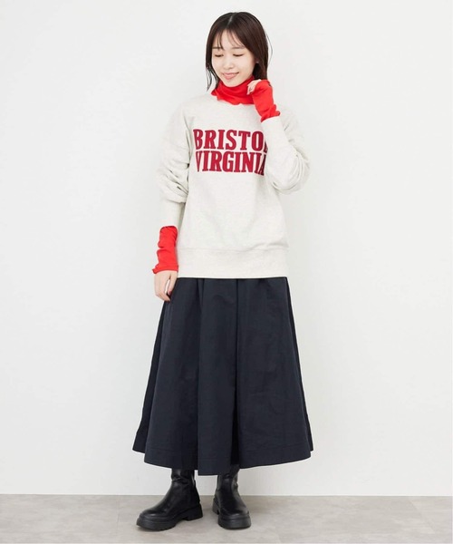 MILLER（ミラー）の「《追加2》miller/ミラー SLOBE別注 SHEER RIB タートルネック 【洗濯機使用可能】（Tシャツ/カットソー・レディース・レッド/ブラウン/ホワイト・FREE）」の11枚目の写真