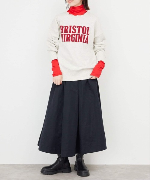 MILLER（ミラー）の「《追加2》miller/ミラー SLOBE別注 SHEER RIB タートルネック 【洗濯機使用可能】（Tシャツ/カットソー・レディース・レッド/ブラウン/ホワイト・FREE）」の12枚目の写真