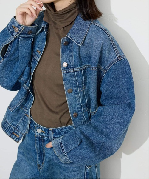 MILLER（ミラー）の「《追加2》miller/ミラー SLOBE別注 SHEER RIB タートルネック 【洗濯機使用可能】（Tシャツ/カットソー・レディース・レッド/ブラウン/ホワイト・FREE）」の20枚目の写真