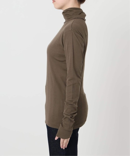 MILLER（ミラー）の「《追加2》miller/ミラー SLOBE別注 SHEER RIB タートルネック 【洗濯機使用可能】（Tシャツ/カットソー・レディース・レッド/ブラウン/ホワイト・FREE）」の22枚目の写真