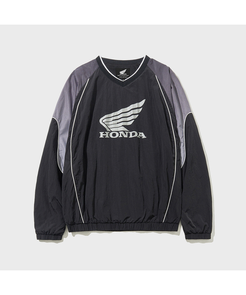 PHYPS MOTORCYCLE(フィップスモーターサイクル)の「Speed Track Solid nylon Long Sleeve Black(Tシャツ/カットソー・レディース・その他・LARGE/X-LARGE/SMALL/MEDIUM)」の1枚目の写真
