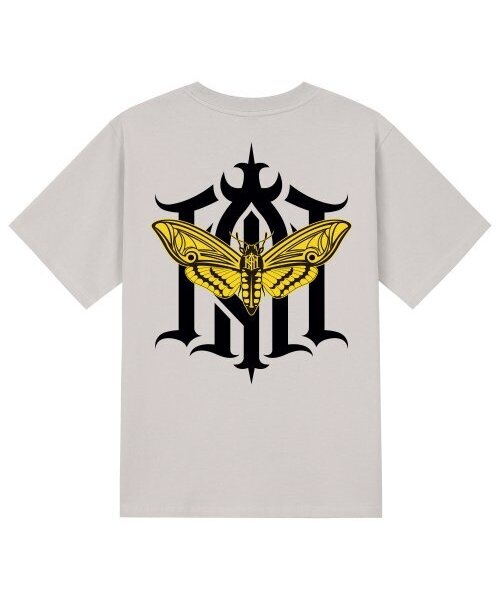 KAN6312(カン6312)の「KTC0042 ノースバタフライ 半袖Tシャツ - ベージュ(Tシャツ/カットソー・メンズ・その他・LARGE/MEDIUM/SMALL/X-LARGE)」の1枚目の写真