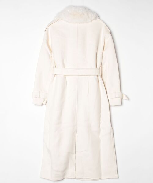 MARCIANO ELLA Double Breasted Coat ロングコート | GUESS(ゲス