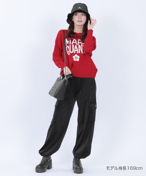 ペイントロゴニット プルオーバー（ニット/セーター）｜MARY QUANT