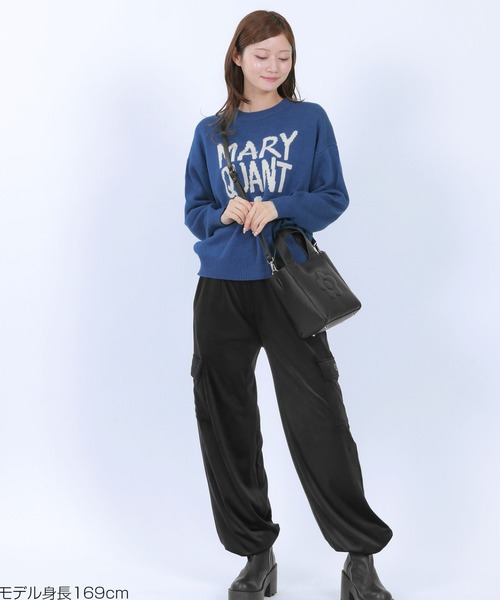 ペイントロゴニット プルオーバー（ニット/セーター）｜MARY QUANT