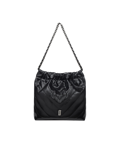 JESTINA（ジェイエスティナ）の「ILLY LG ショッパー BK (JHNCHC3BS330BK980)（ショルダーバッグ・レディース・ブラック・FREE）」の2枚目の写真