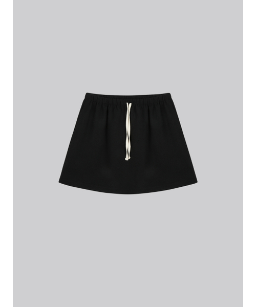 FRIVER07（フリバー07）の「Banding terry skirt FRSP02SK02_Black（スカート・レディース・ブラック・FREE）」の2枚目の写真