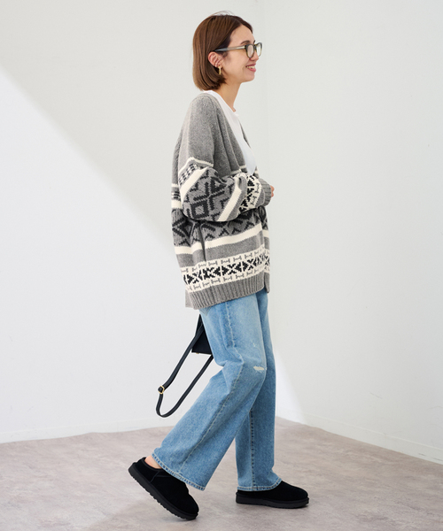 ≪追加≫ジャガードカーディガン 2（カーディガン/ボレロ）｜FRAMeWORK