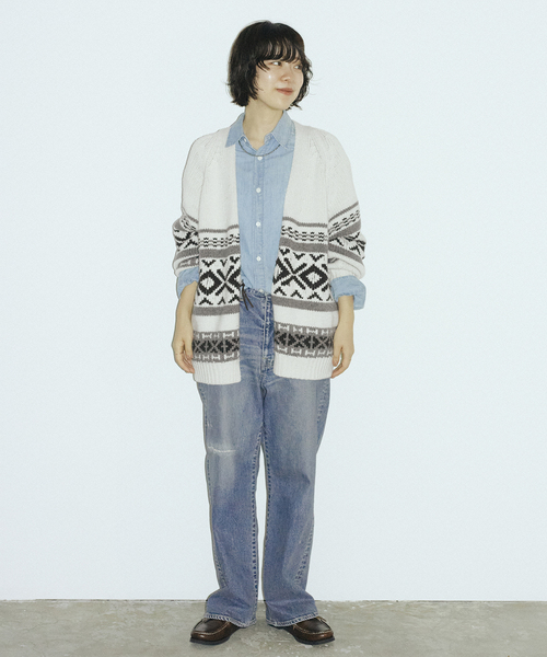 ≪追加≫ジャガードカーディガン 2（カーディガン/ボレロ）｜FRAMeWORK