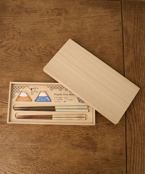 BIRTHDAY BAR（バースデイバー）の「夫婦箸＆富士箸置きセット（カトラリー・レディース・その他/ベージュ・0）」の11枚目の写真