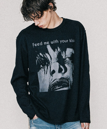 VASTIC（バスティック）の「リバースフィードミロングスリーブ_ブラック（Tシャツ/カットソー）」