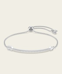 【公式】【スワロフスキー】Idyllia ブレスレット, ミックスカット, 矢, ホワイト, ロジウム・プレーティング